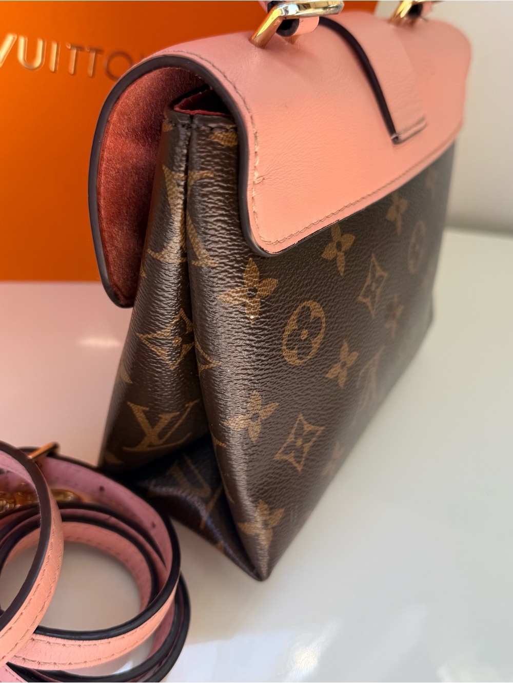 Louis Vuitton Pink Locky BB Handle Satchel - Picture 6 of 14